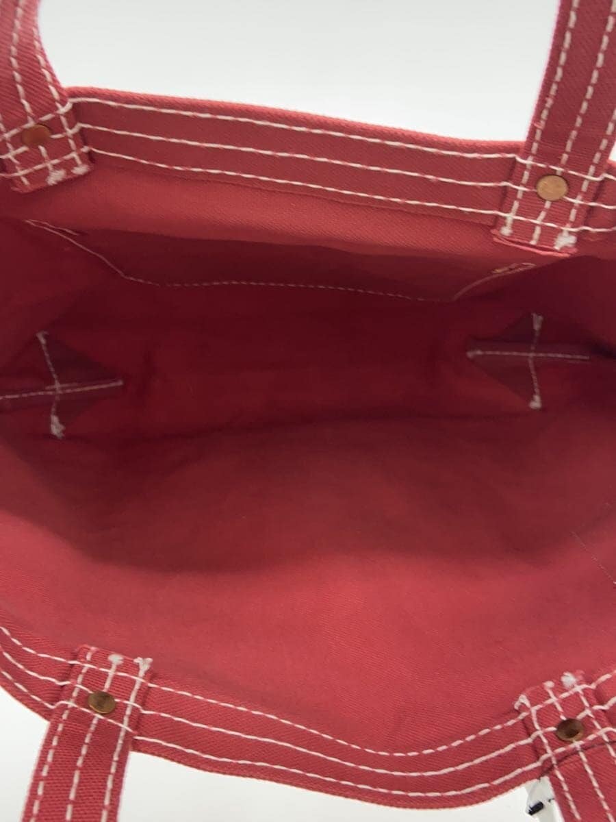 Shin Saburo Canvas Tote Bag Canvas RED 6