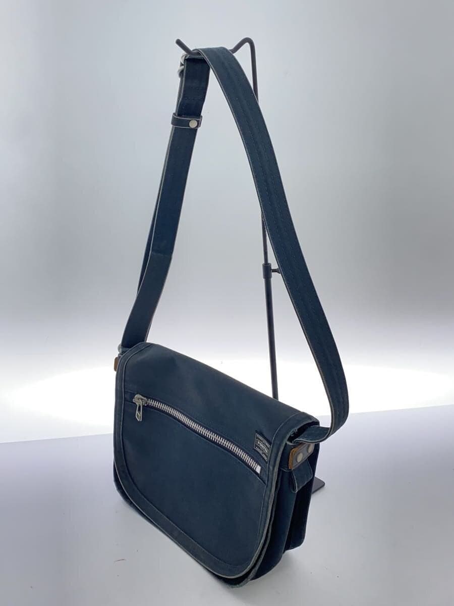 PORTERNAKED Shoulder Bag Canvas NVY 2