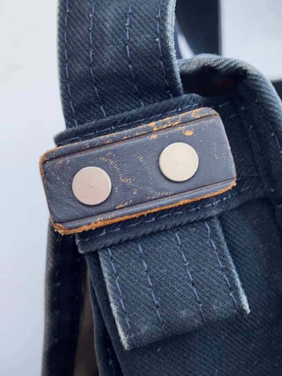 PORTERNAKED Shoulder Bag Canvas NVY 8