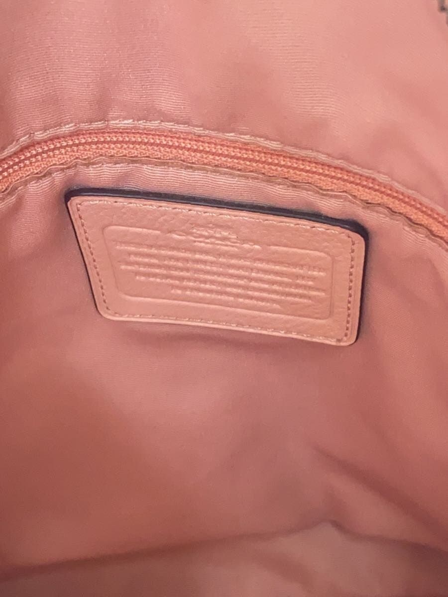 COACH Shoulder Bag_All Leather Leather PNK 5