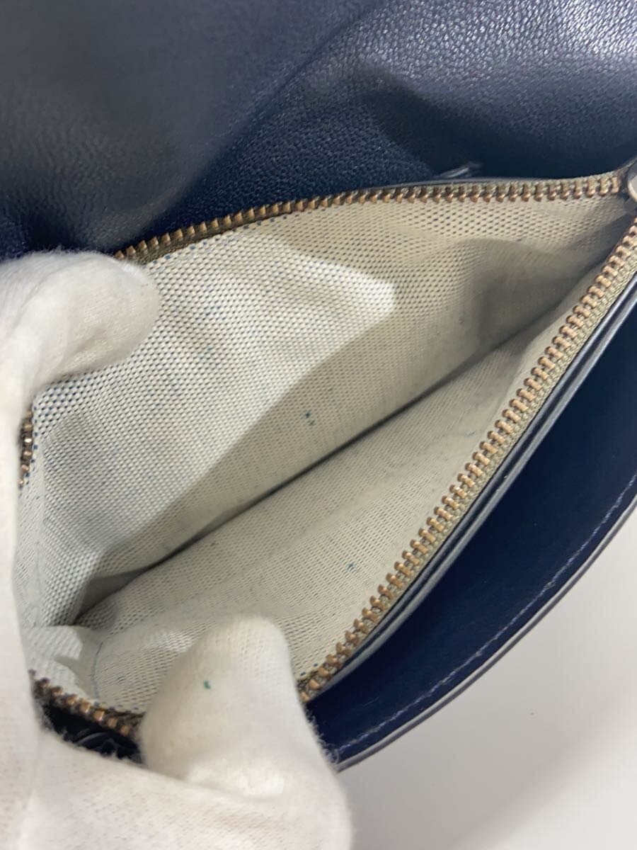 COACH Clutch Bag_All Leather Leather KHK Solid 6