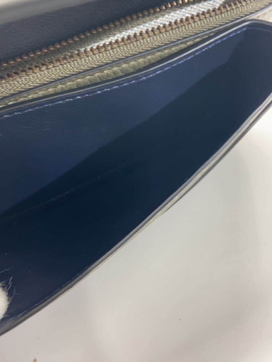 COACH Clutch Bag_All Leather Leather KHK Solid 7