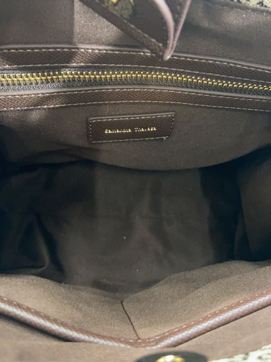 Samantha Thavasa Handbag BRW All Over Pattern 6