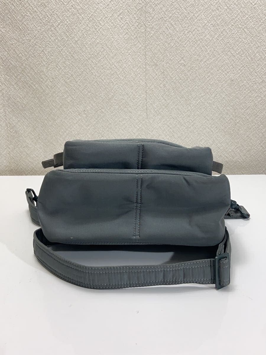 LUGGAGE LABEL Shoulder Bag GRY Solid 17-6 4