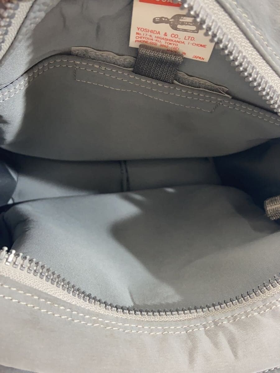 LUGGAGE LABEL Shoulder Bag GRY Solid 17-6 6