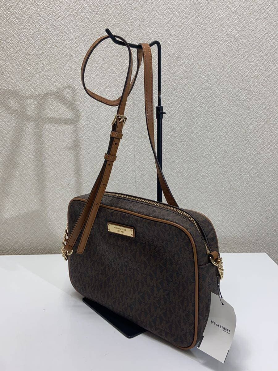 MICHAEL KORS Shoulder Bag PVC BRW 32S7GJSC7B 2