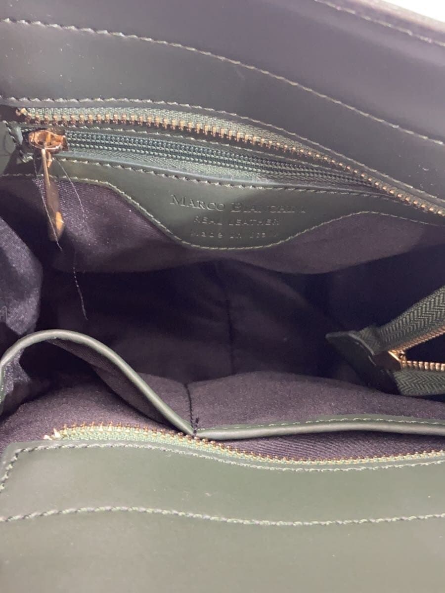 MARCO BIANCHINI Shoulder Bag Leather GRN 6