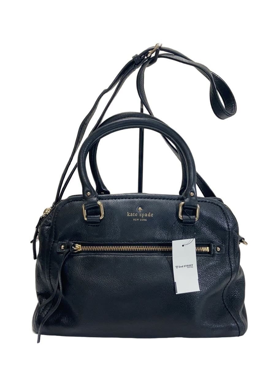 kate spade new york Shoulder Bag Leather BLK Solid pxru 4471