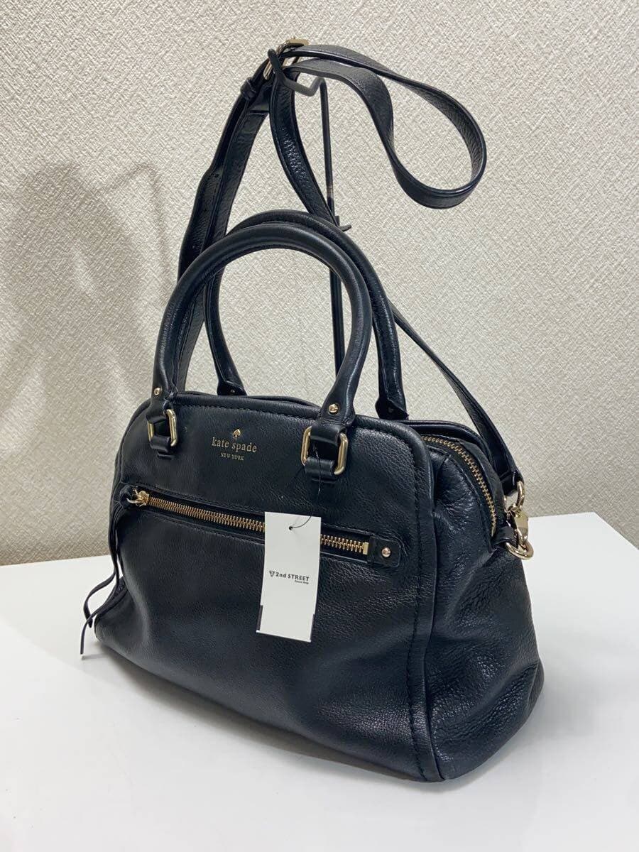 kate spade new york Shoulder Bag Leather BLK Solid pxru 4471 2