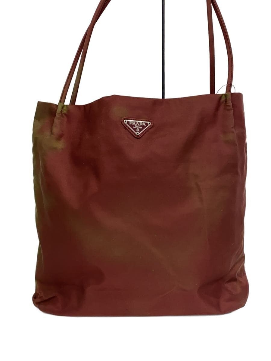 PRADA Discoloration Tote Bag Nylon BRD