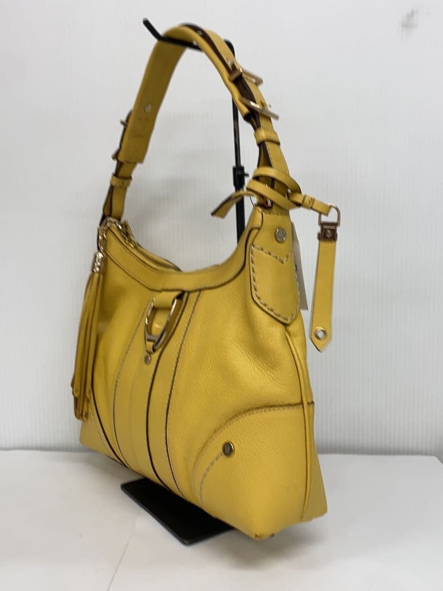 COLE HAAN Handbag Leather YLW Solid 2