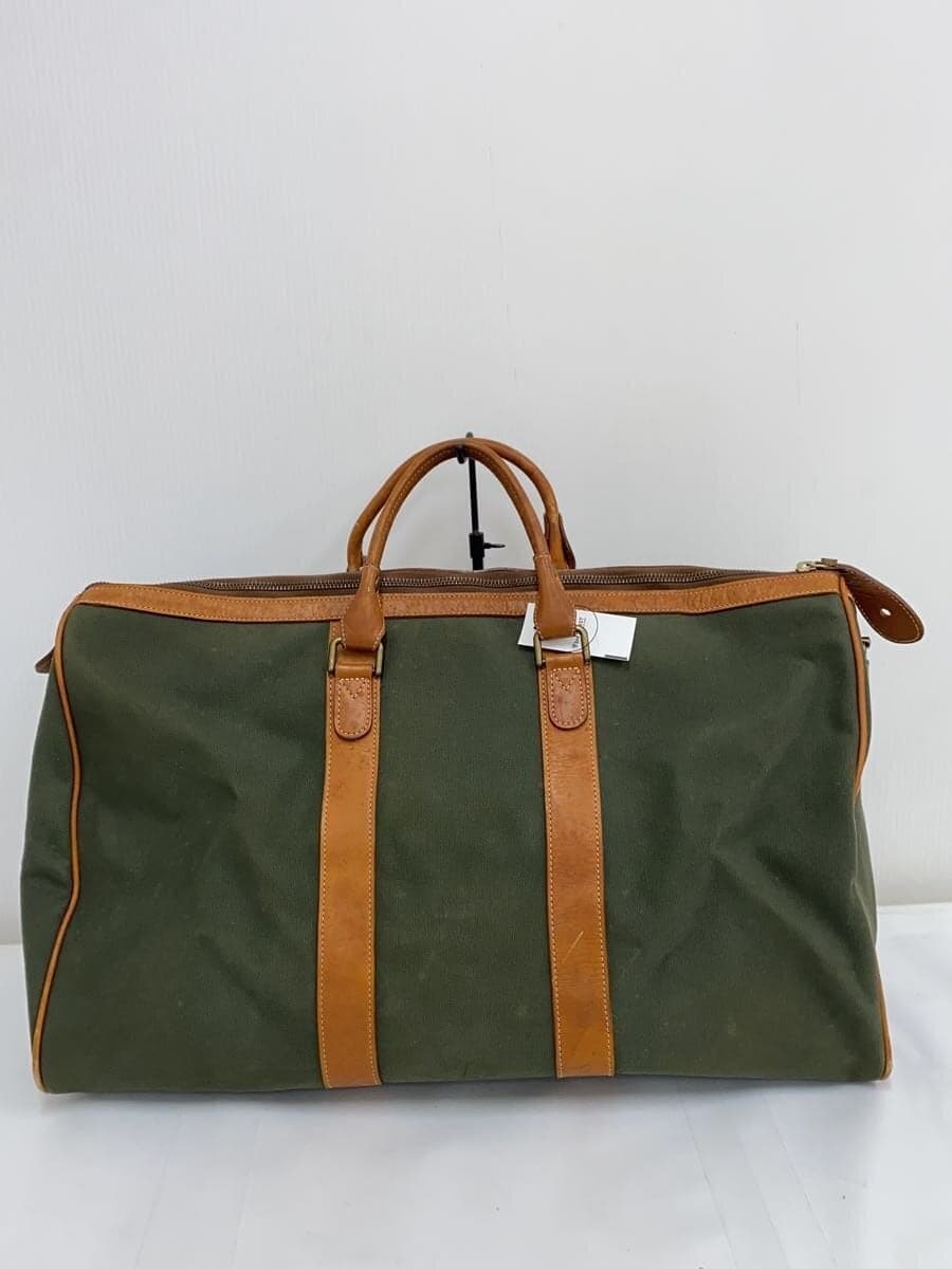 BURBERRYS Boston bag Polyester GRN Solid color 3