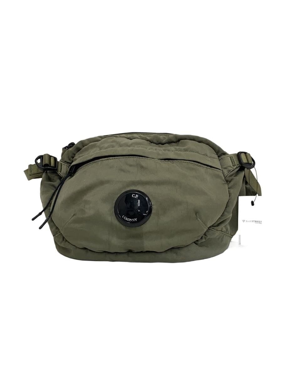 C.P.COMPANY Waist Bag Nylon Green Solid Color 16CMAC112A-005269G