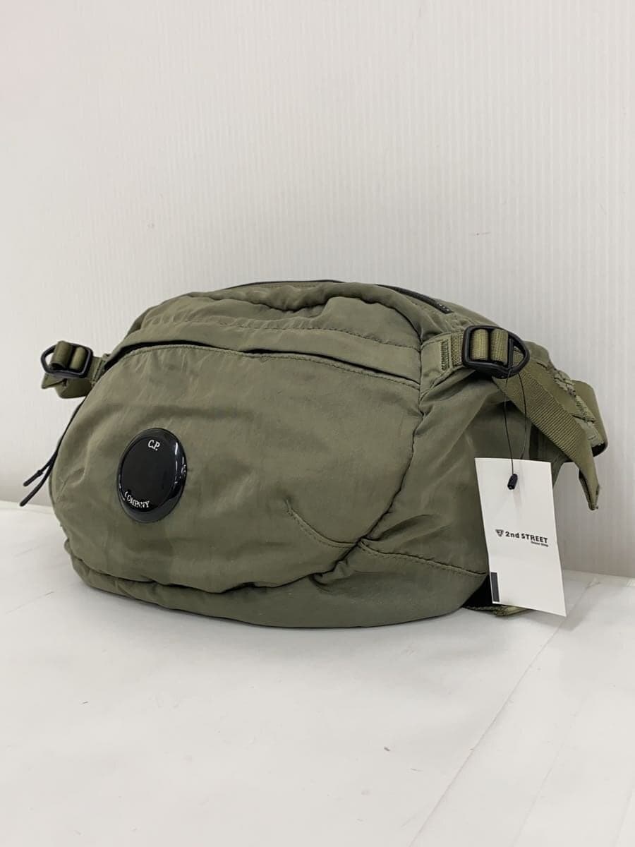 C.P.COMPANY Waist Bag Nylon Green Solid Color 16CMAC112A-005269G 2