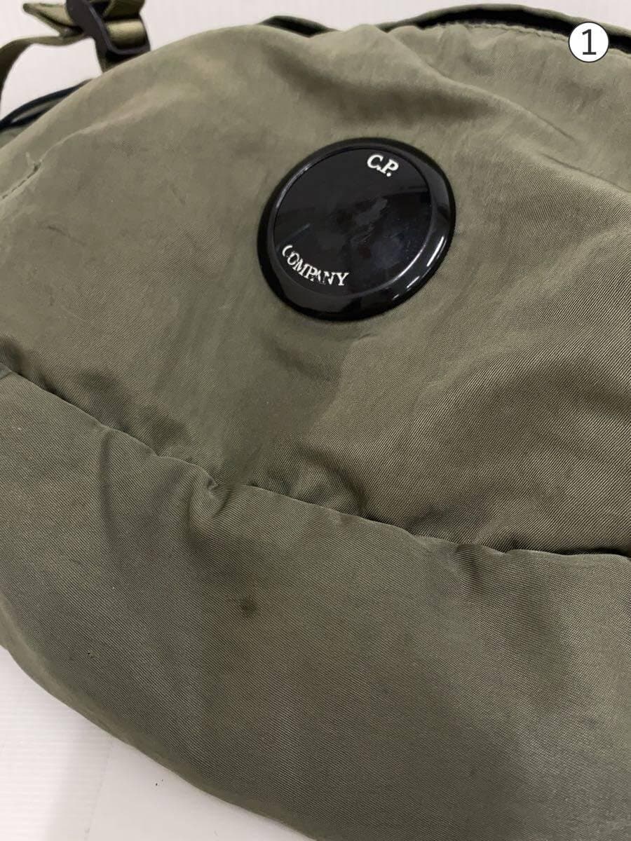 C.P.COMPANY Waist Bag Nylon Green Solid Color 16CMAC112A-005269G 7
