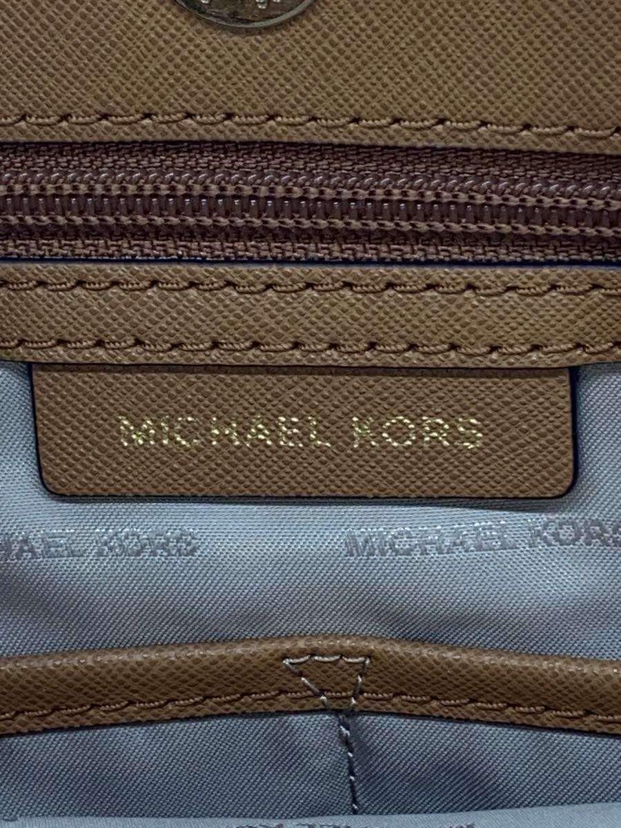 MICHAEL KORS bag leather BRW plain I-1706 5