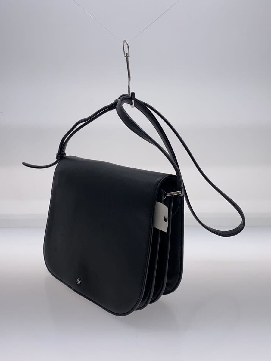 TORY BURCH Shoulder Bag Leather Black Solid Color HSP037 2