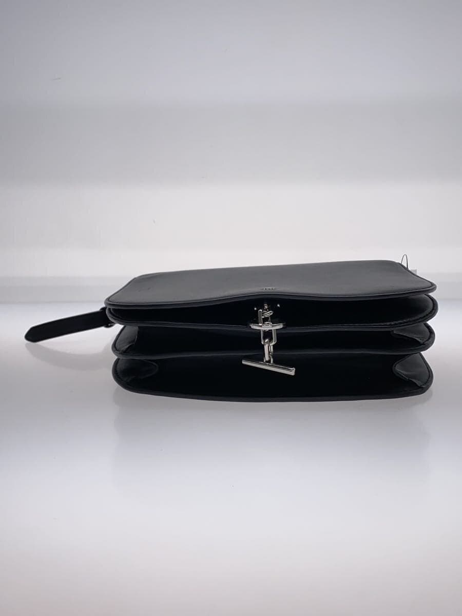 TORY BURCH Shoulder Bag Leather Black Solid Color HSP037 4
