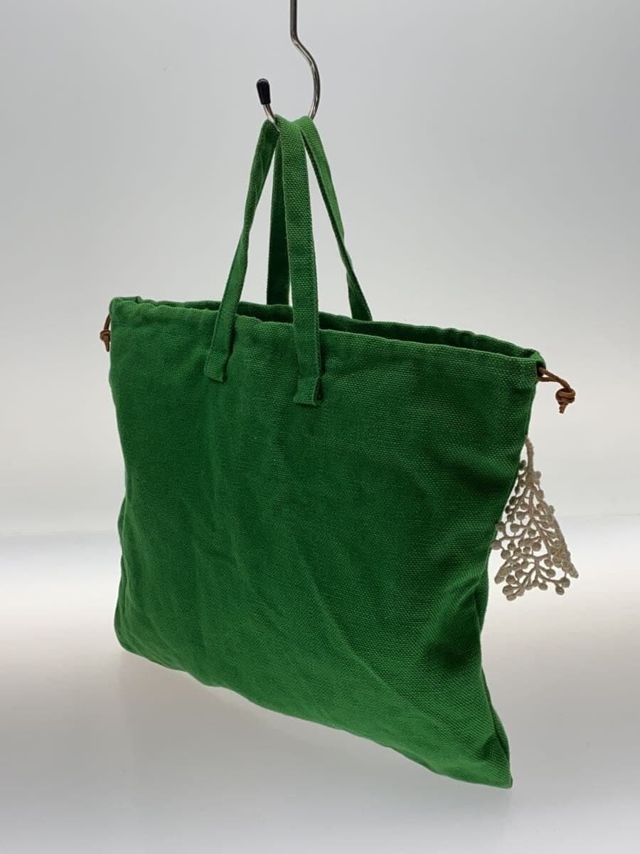 mina perhonen Handbag Linen GRN ts7805 2