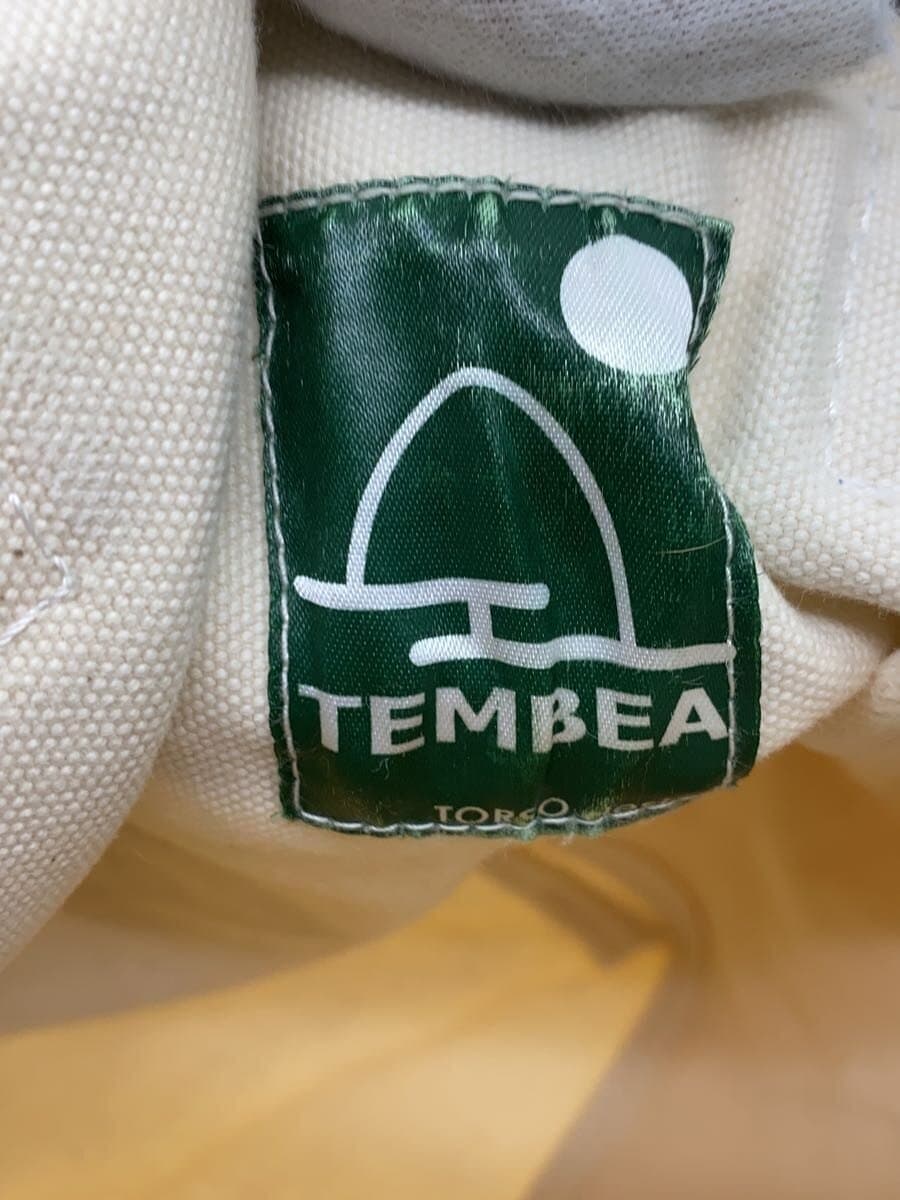 TEMBEA Shoulder Bag Canvas BEG Solid 5