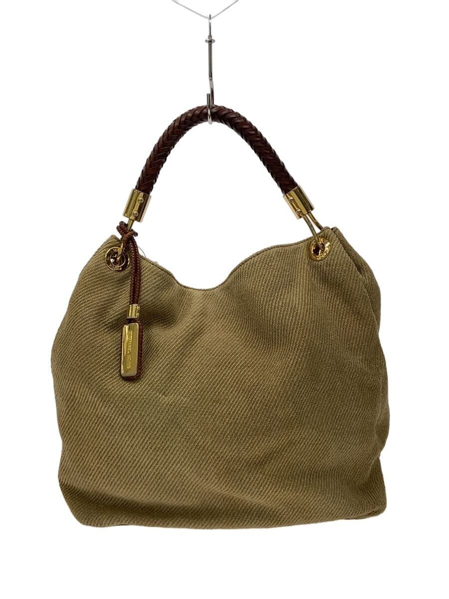 MICHAEL KORS Handbag BEG Solid BMK-1109H
