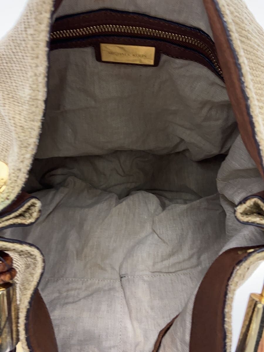 MICHAEL KORS Handbag BEG Solid BMK-1109H 6