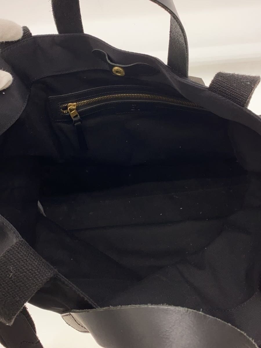 BANANA REPUBLIC Shoulder Bag PVC BLK Plain 6