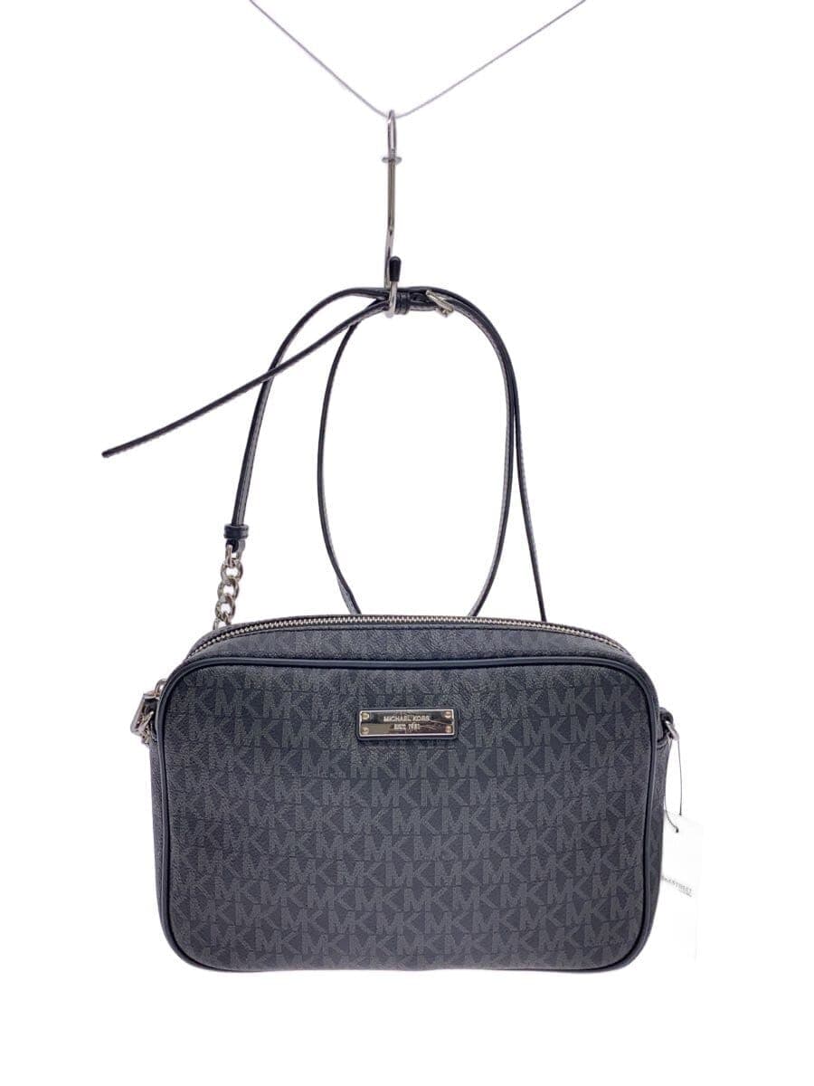 MICHAEL KORS Shoulder Bag -- BLK All-over pattern 32S7SJSC7B