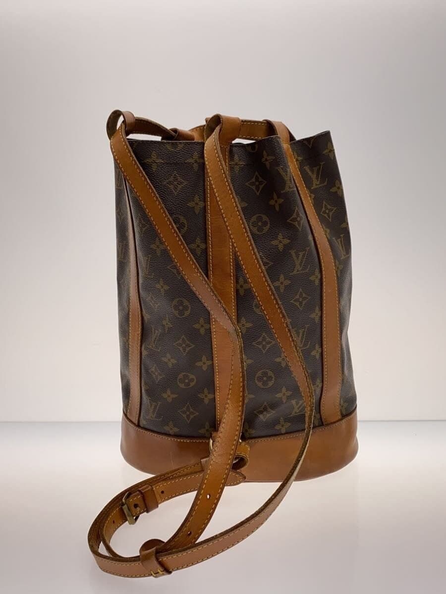 LOUIS VUITTON Randonnee GM_Monogram Canvas PVC BRW 3