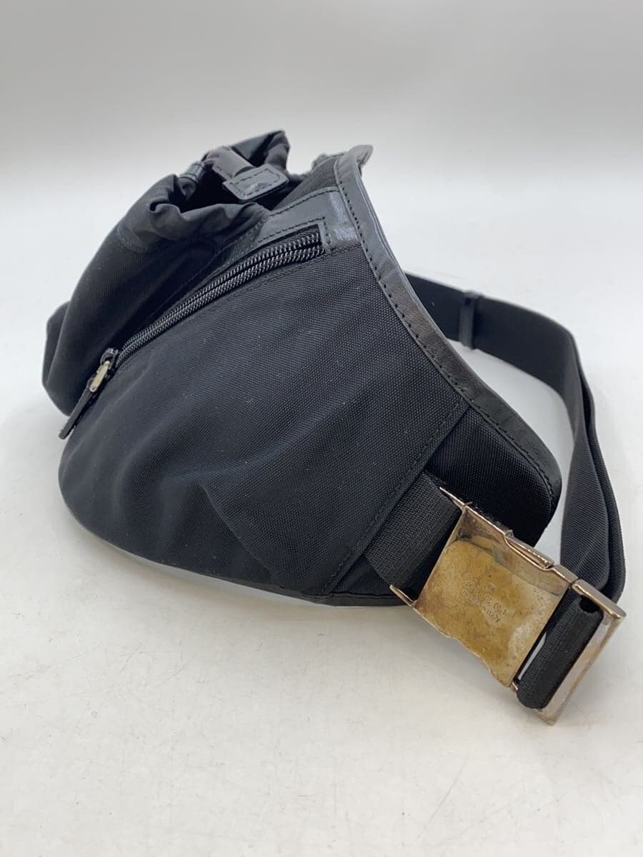 GUCCI Waist Bag Nylon Black Solid 018 1611 3754 2
