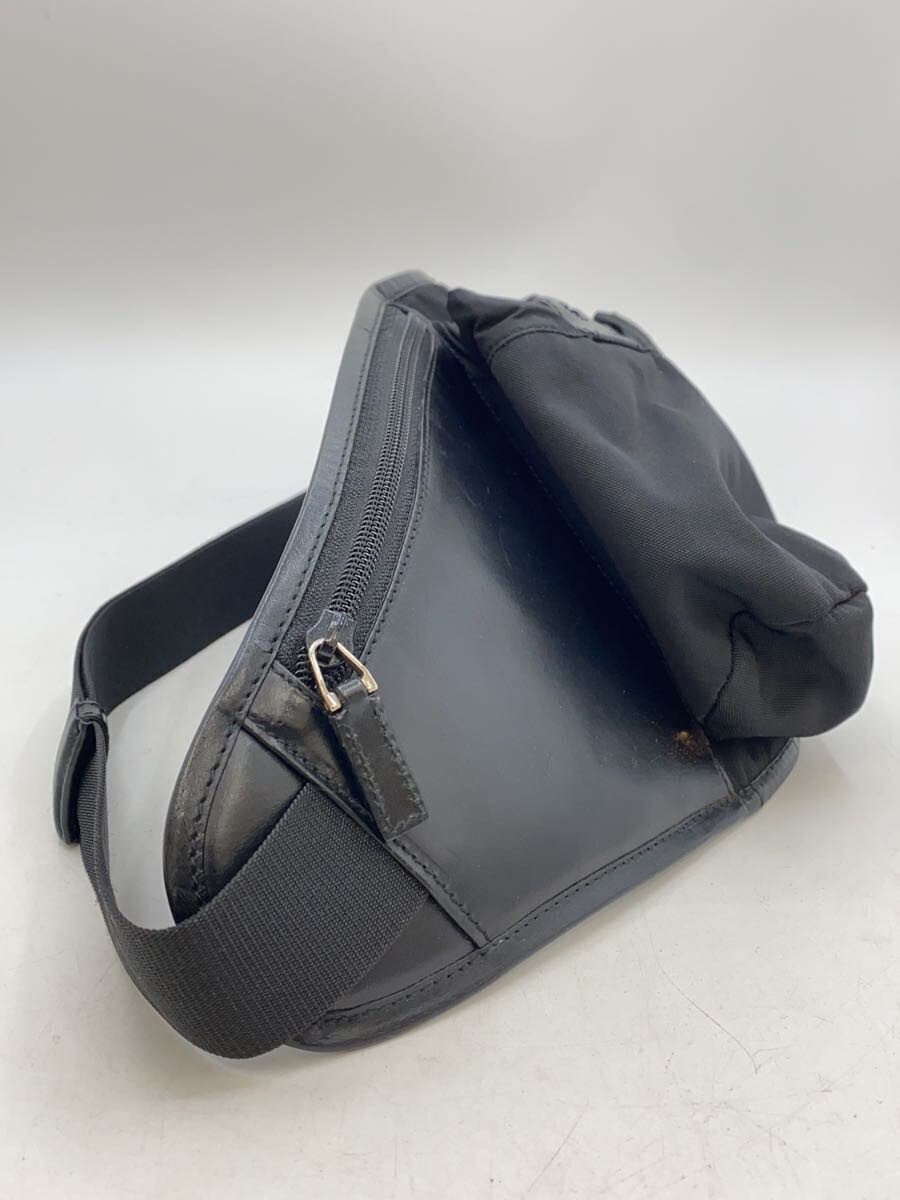 GUCCI Waist Bag Nylon Black Solid 018 1611 3754 3