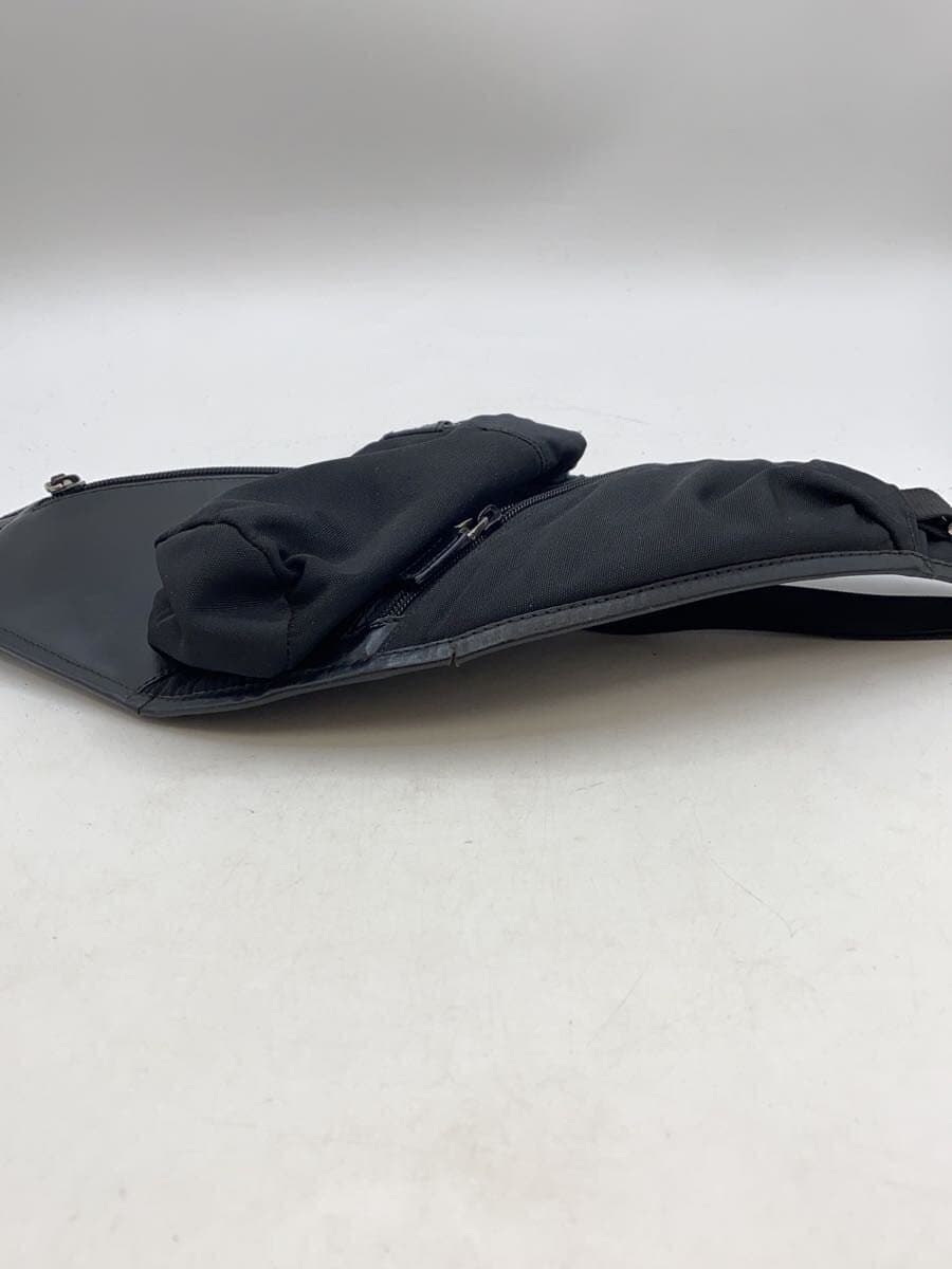 GUCCI Waist Bag Nylon Black Solid 018 1611 3754 4