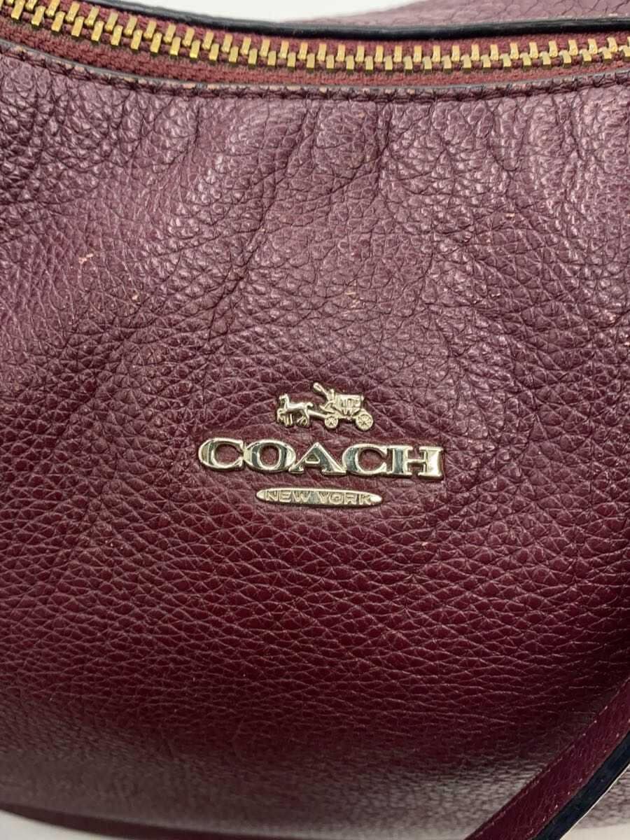 COACH Shoulder Bag Leather BRD Solid F38259 5