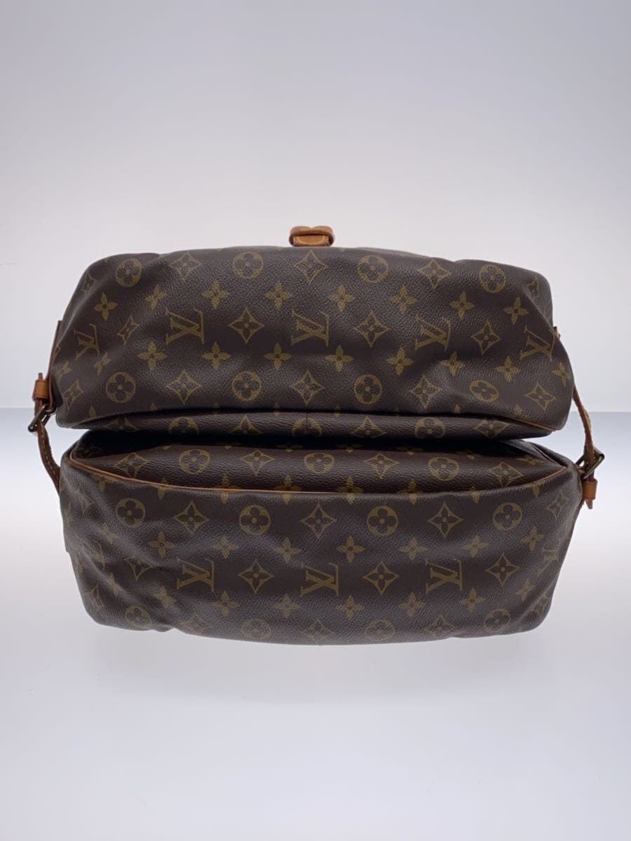LOUIS VUITTON1)Saumur 35_Monogram Canvas PVC BRW Monogram 4