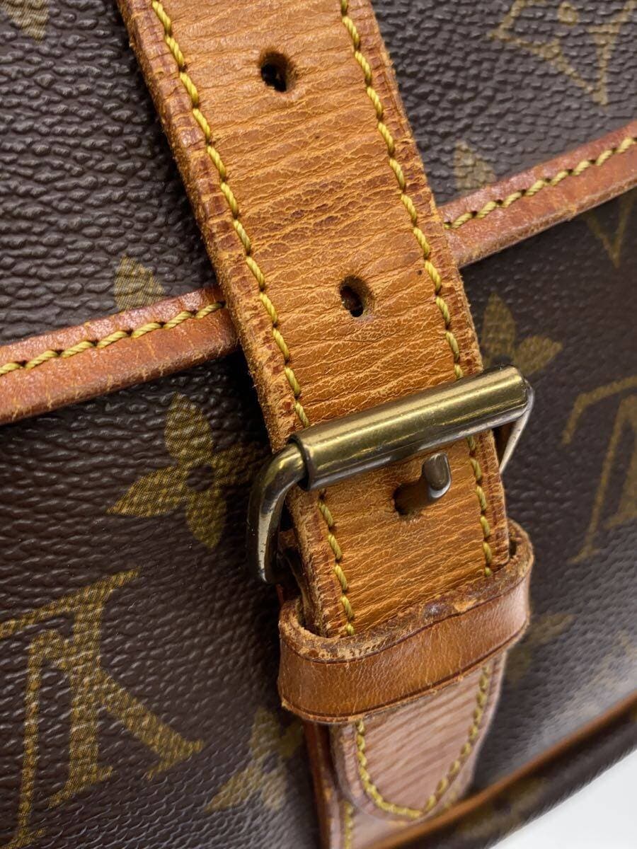 LOUIS VUITTON1)Saumur 35_Monogram Canvas PVC BRW Monogram 8