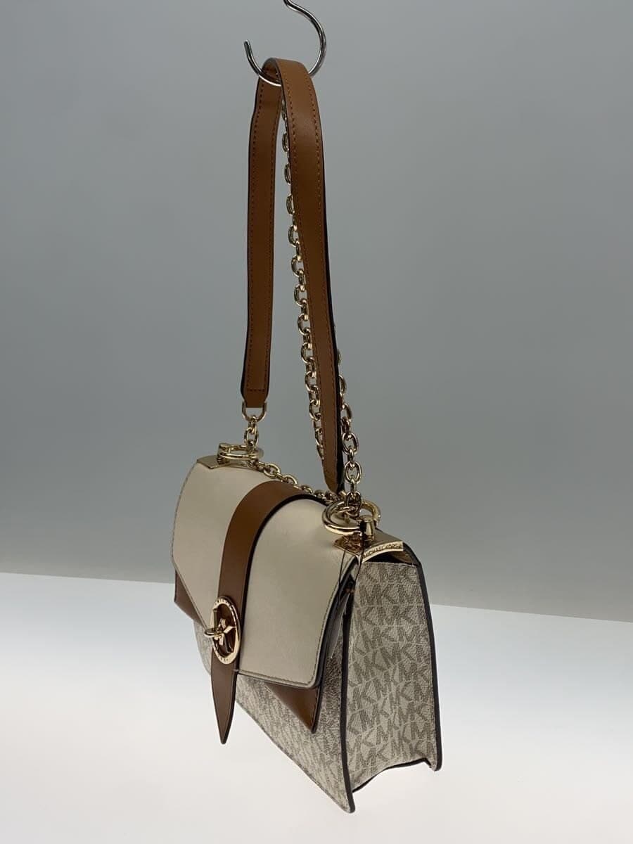 MICHAEL KORS Shoulder Bag PVC WHT Allover Pattern 32S1GGRC0B 2