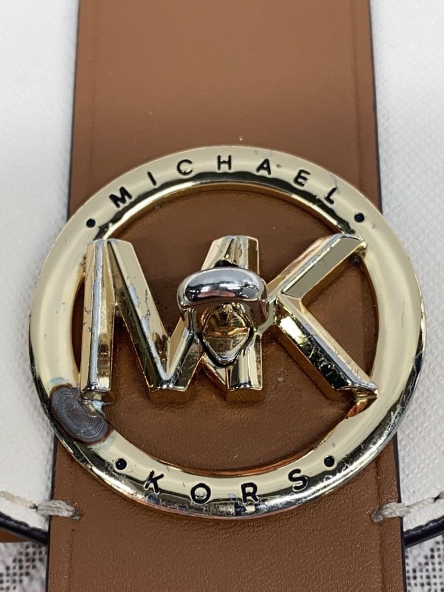 MICHAEL KORS Shoulder Bag PVC WHT Allover Pattern 32S1GGRC0B 5