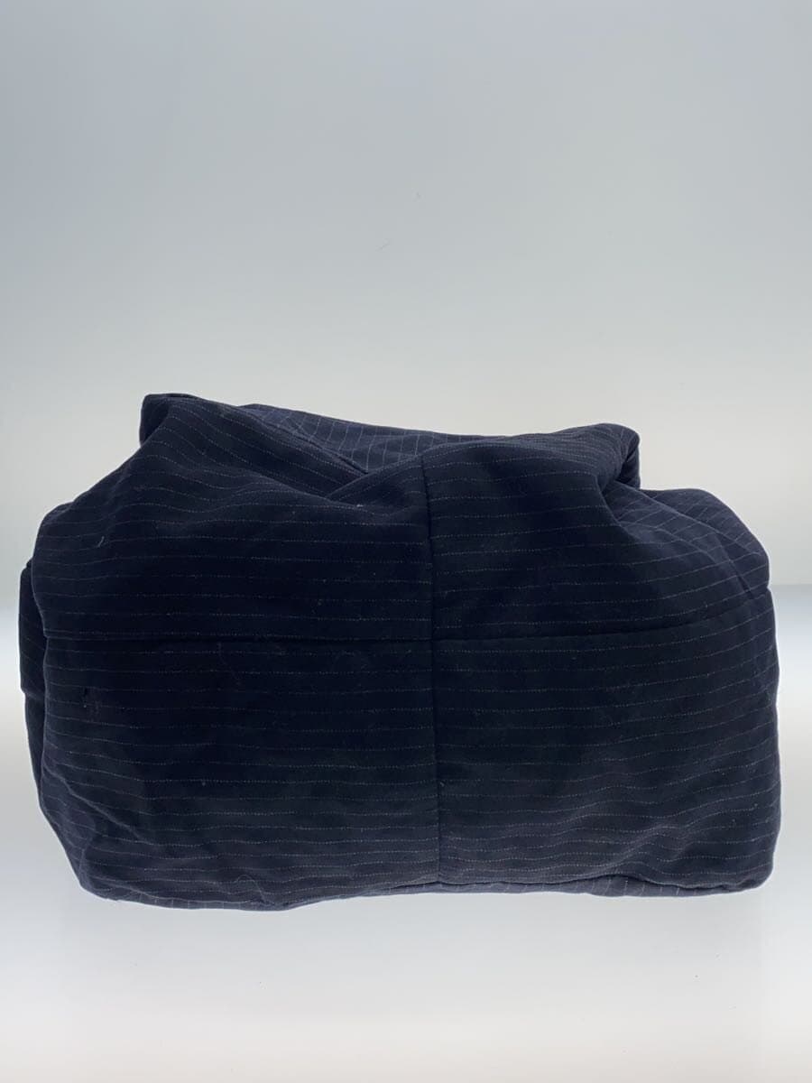 tricot COMME des GARCONS shoulder bag acrylic NVY stripe 4