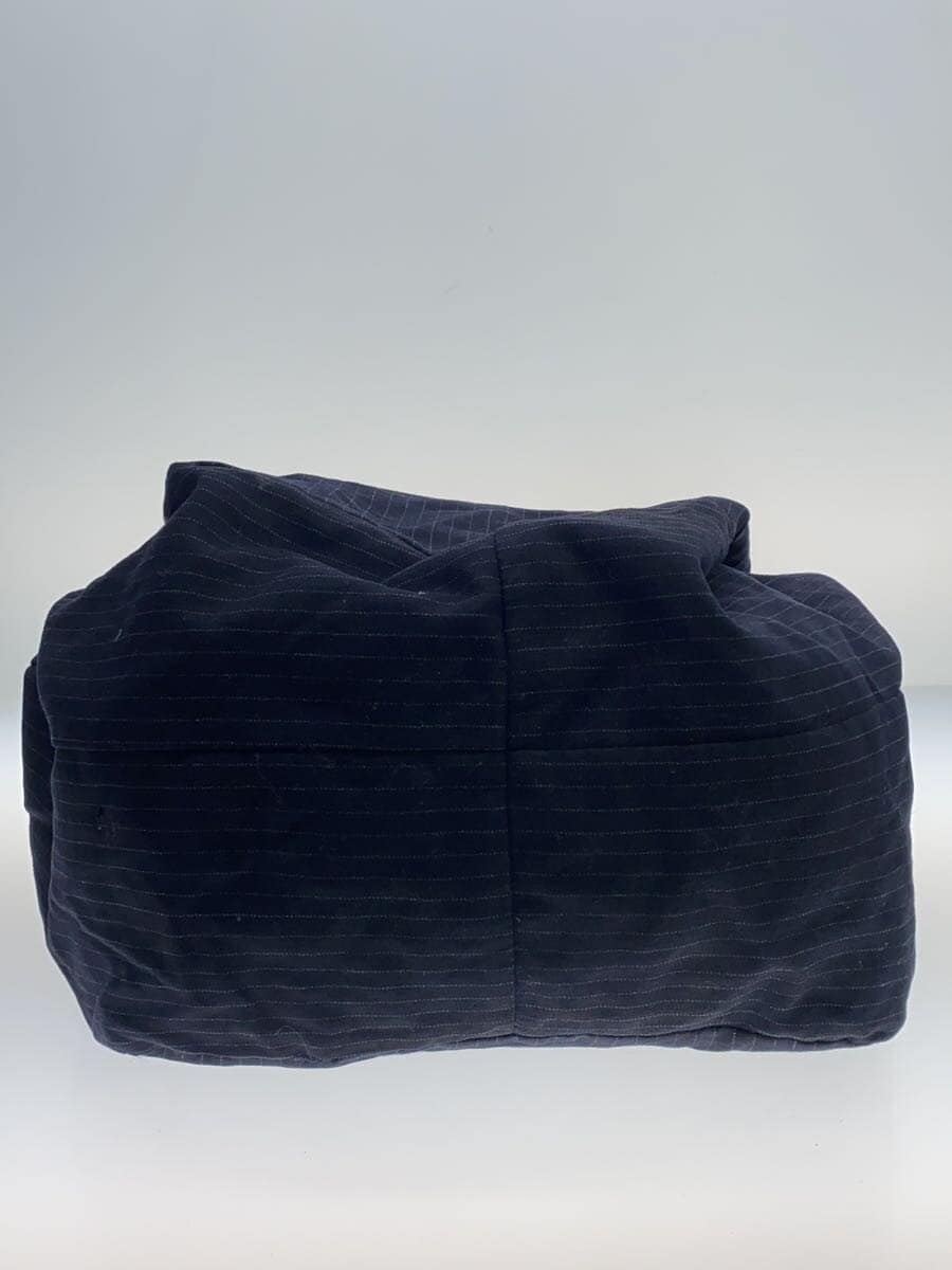 tricot COMME des GARCONS shoulder bag acrylic NVY stripe 4