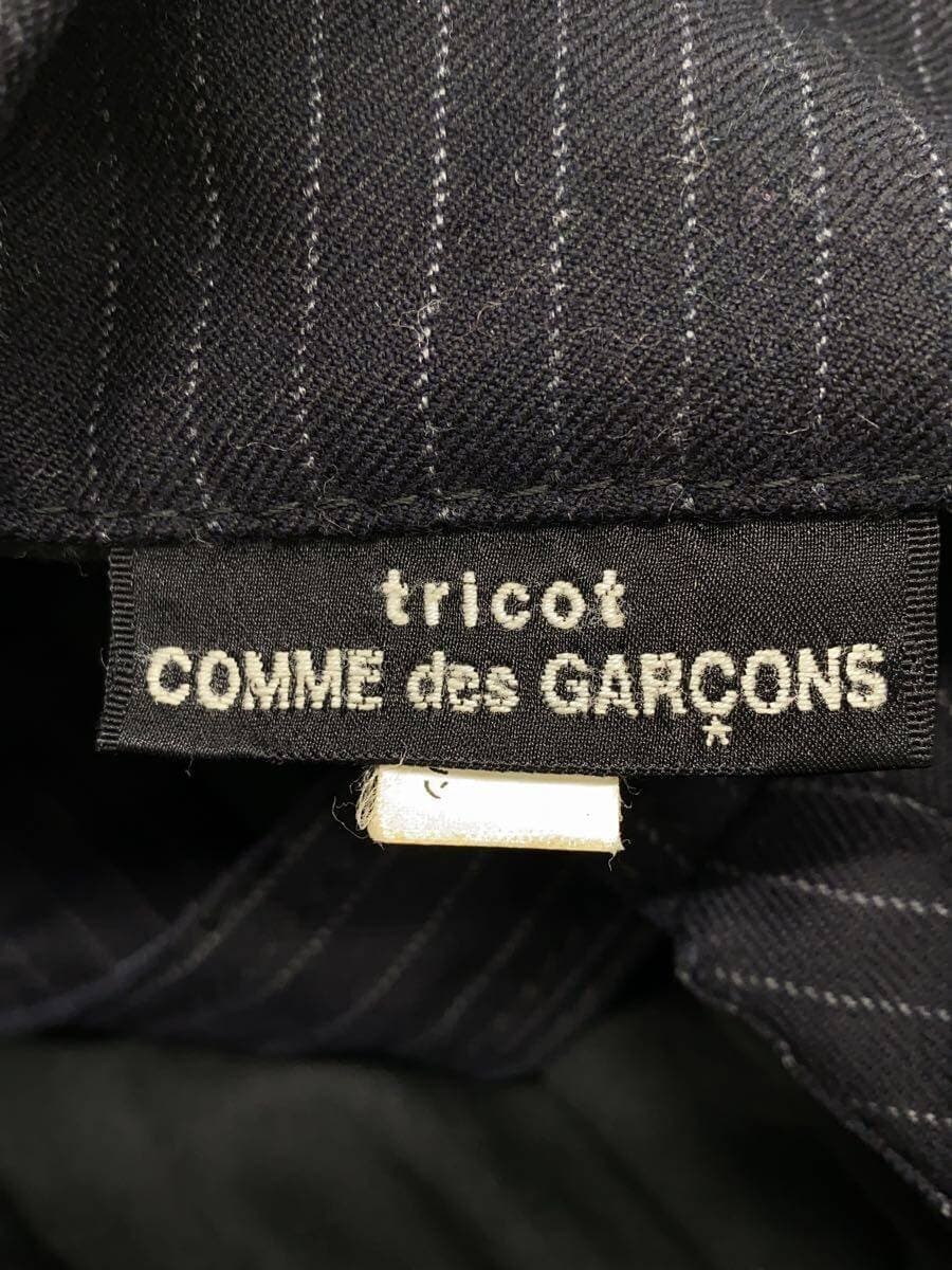 tricot COMME des GARCONS shoulder bag acrylic NVY stripe 5