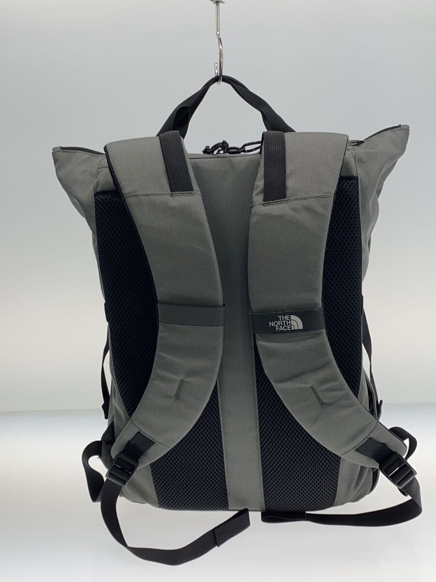 THE NORTH FACE Backpack Nylon GRY Solid NM72357 3