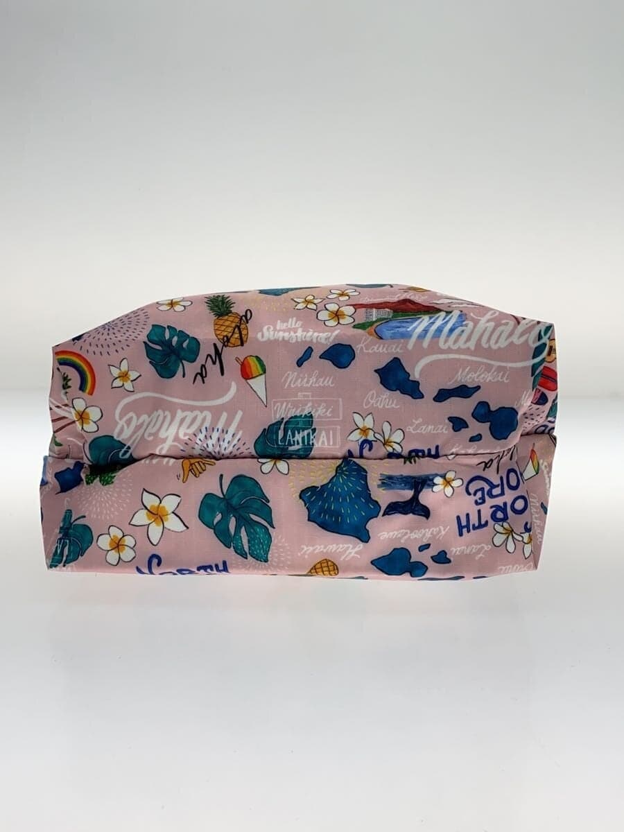 LESPORTSAC Shoulder Bag Nylon PNK All Over Pattern 4