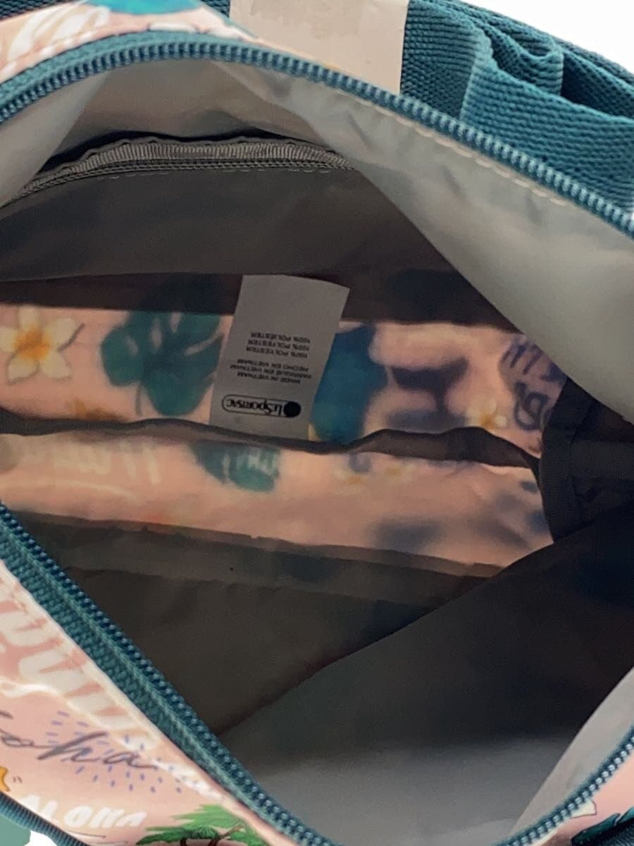 LESPORTSAC Shoulder Bag Nylon PNK All Over Pattern 6