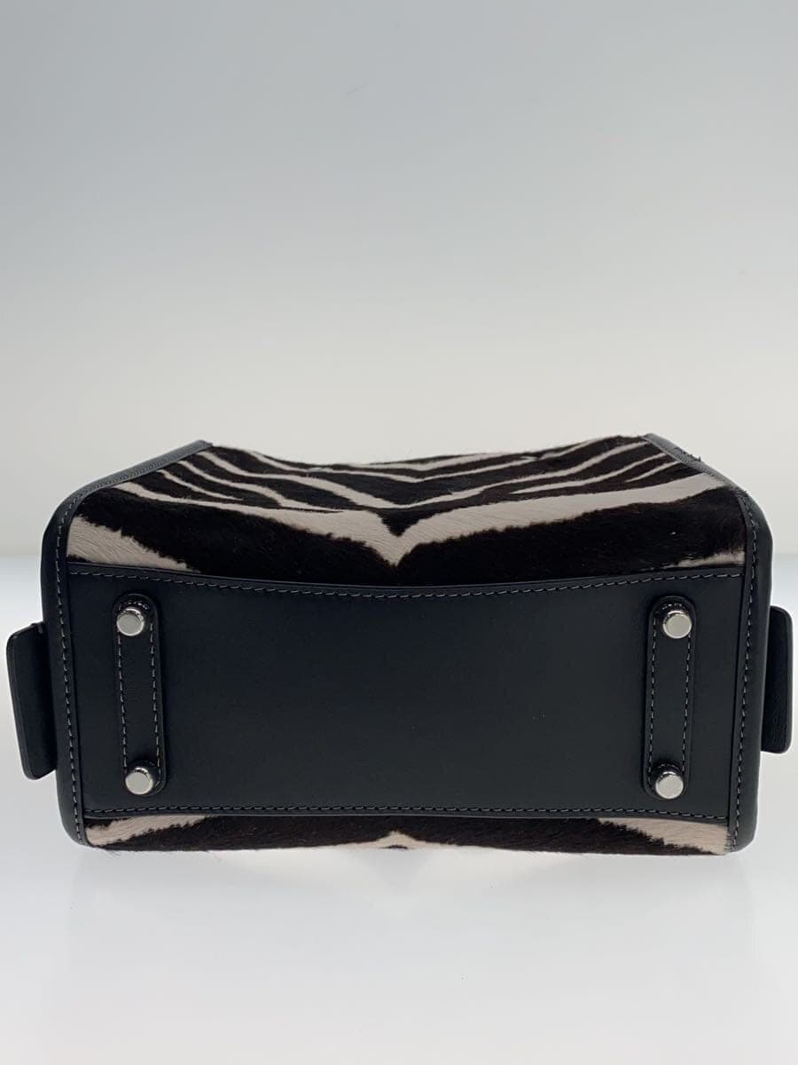 COACH Rogue 20 Hair Calf Zebra Print Multicolor Animal CM564 4