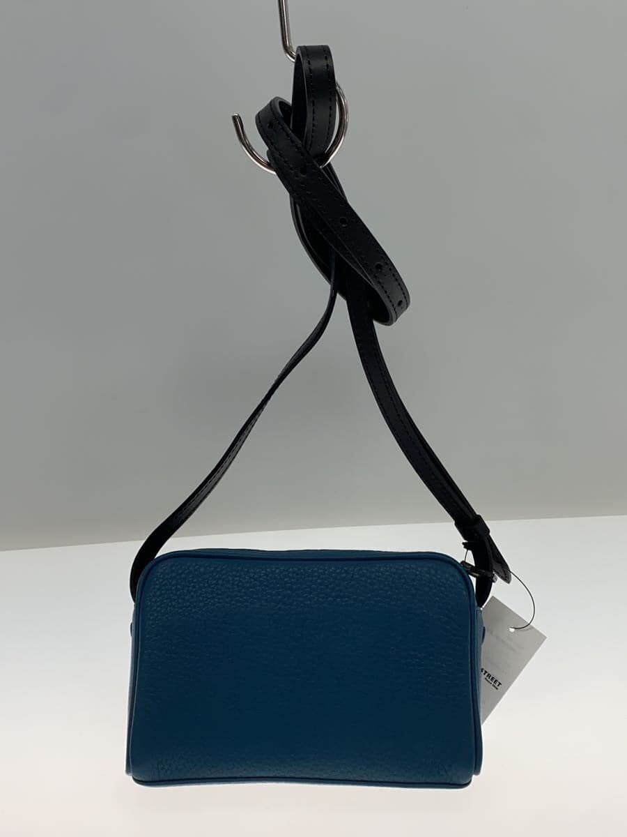 TOMORROWLAND shoulder bag cowhide BLU plain 3