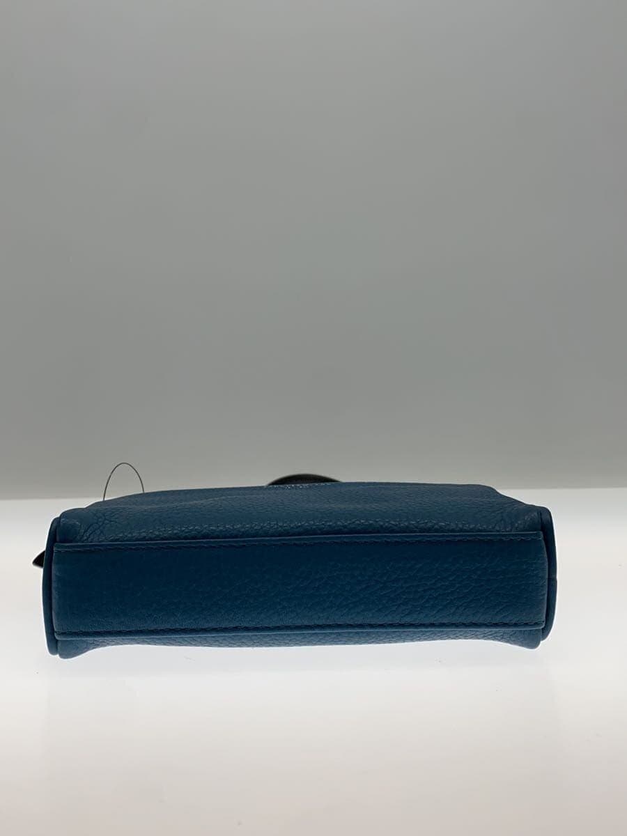 TOMORROWLAND shoulder bag cowhide BLU plain 4