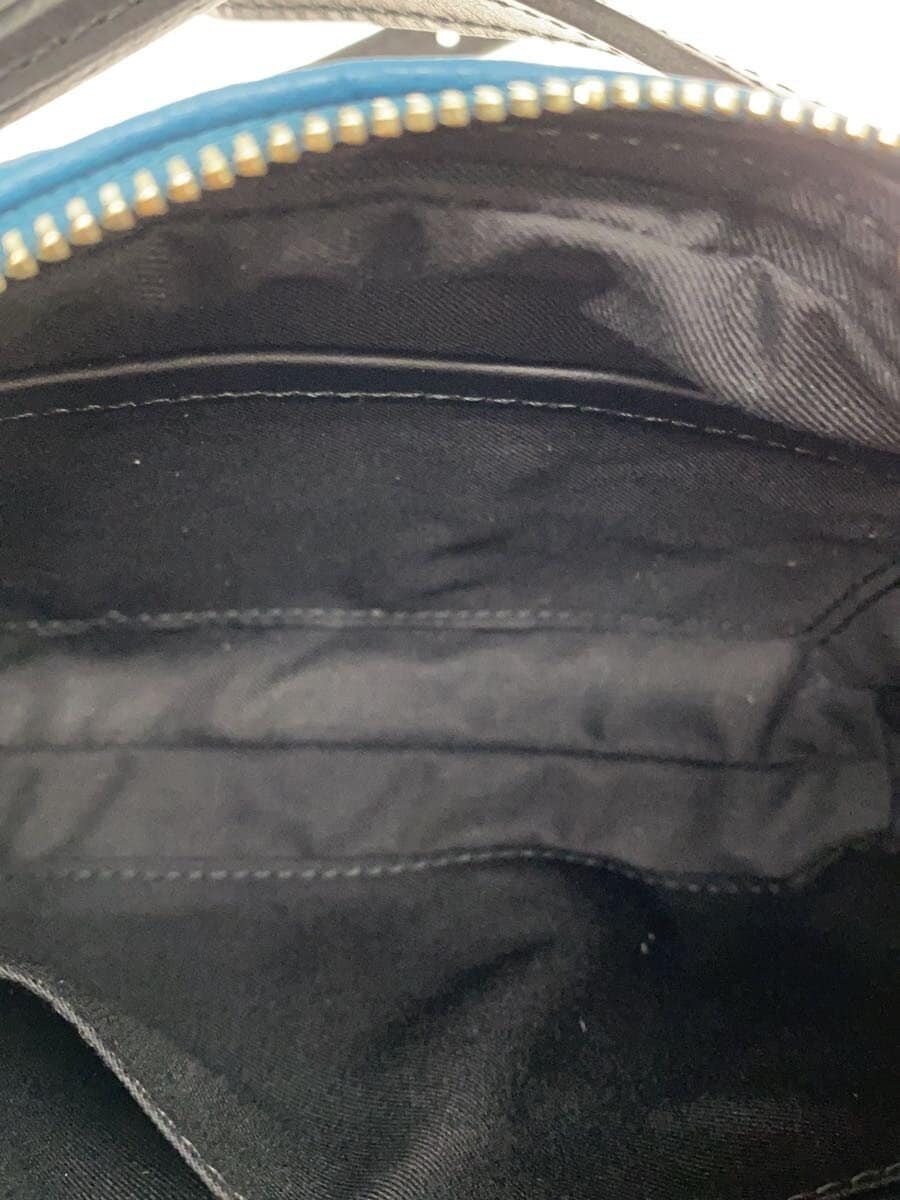 TOMORROWLAND shoulder bag cowhide BLU plain 6