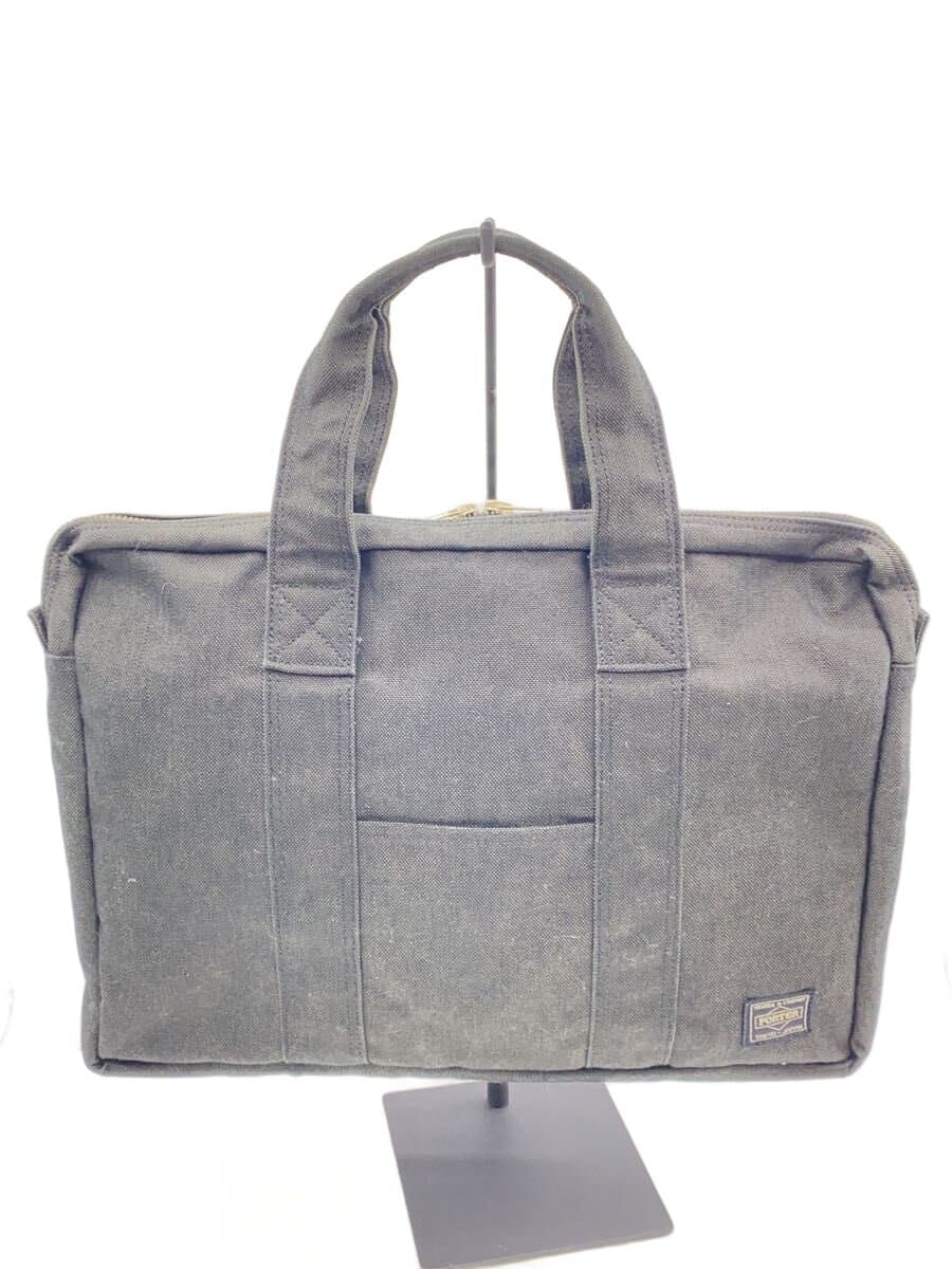 PORTER Smokey 2-Way Briefcase Cotton GRY