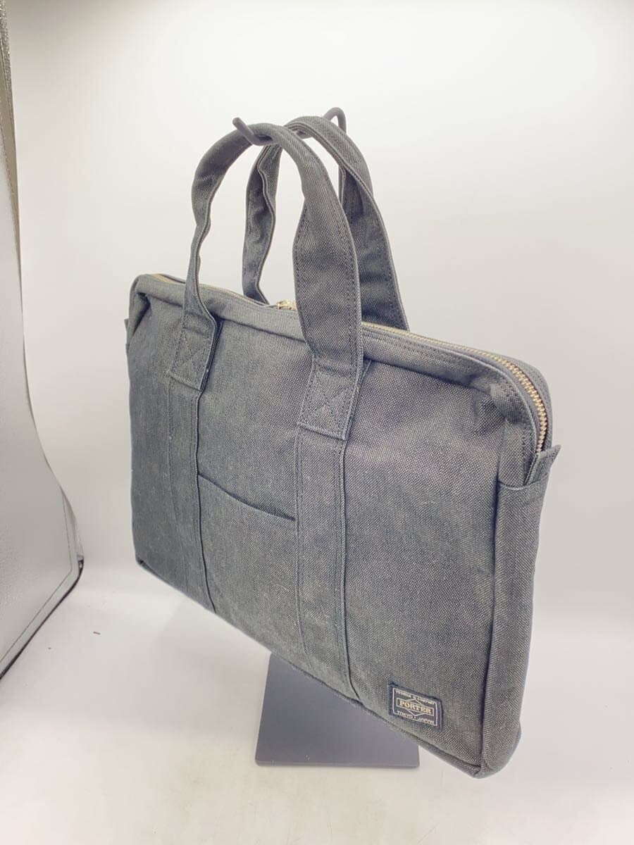 PORTER Smokey 2-Way Briefcase Cotton GRY 2