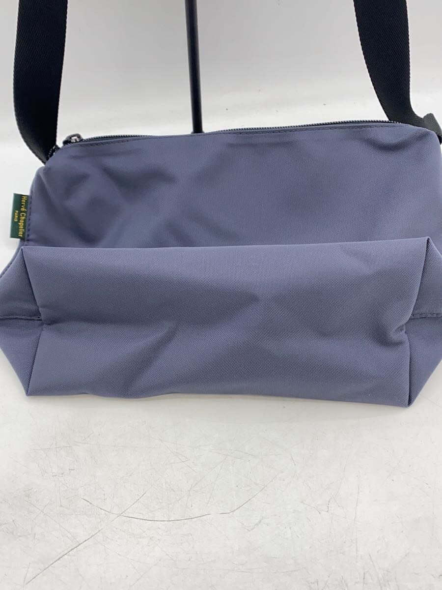 Herve Chapelier Shoulder Bag Nylon KHK Solid 1752N 4